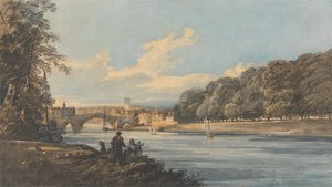 The New Walk, York by Thomas Girtin